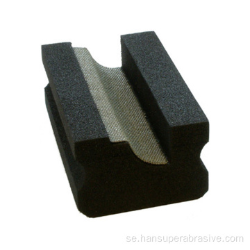 Elektropläterad nickelbunden diamanthand GLSSS Stone Polering Pad